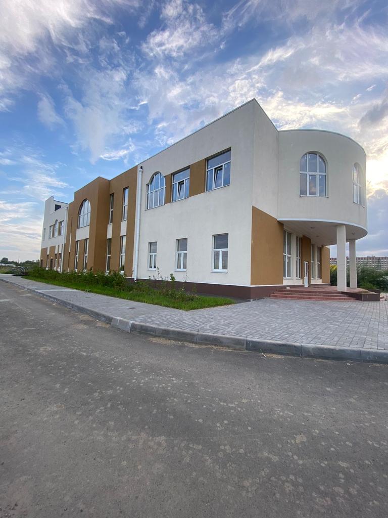 фасад дома, здание по адресу г Санкт-Петербург, Кудровский проезд, д 2